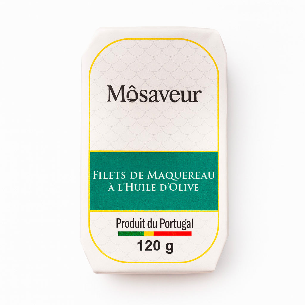 Filets de Maquereau à l’Huile d’Olive 120 g