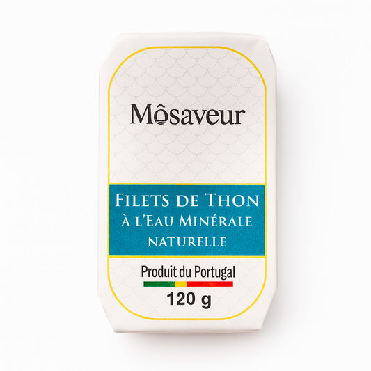 Filets de Thon à l’Eau Minérale Naturelle 120 g