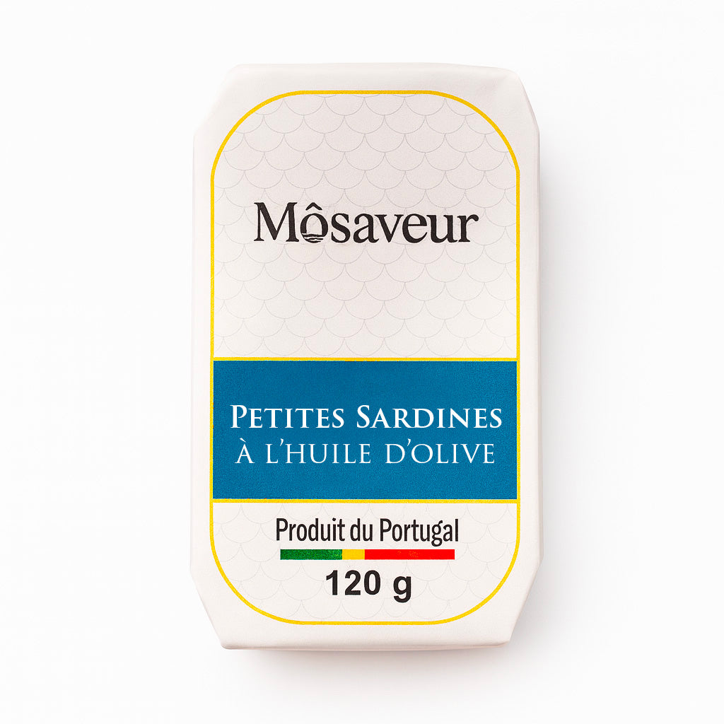 Petites Sardines à l’Huile d’Olive 120 g